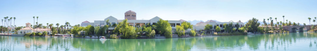 Lakeside Event Center Lake and Center Image, Desert Shores Summerlin Las Vegas