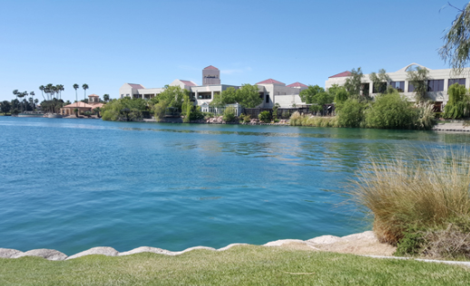 Lakeside view of Lakeside Event Center for Nevada Business Magazine