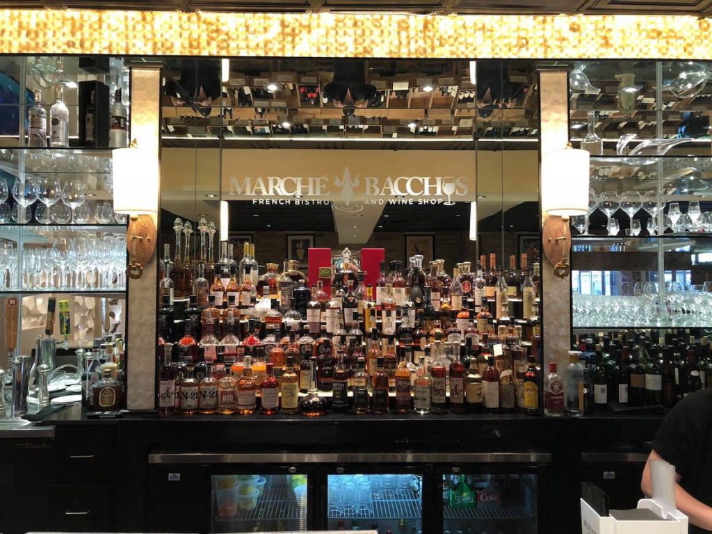 Marche Bacchus Bar Image with Mirror