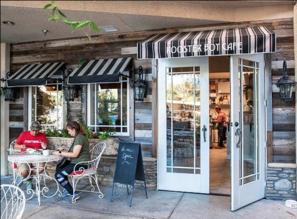 Patio Image at Rooster Boy Cafe in Lakeside Event Center