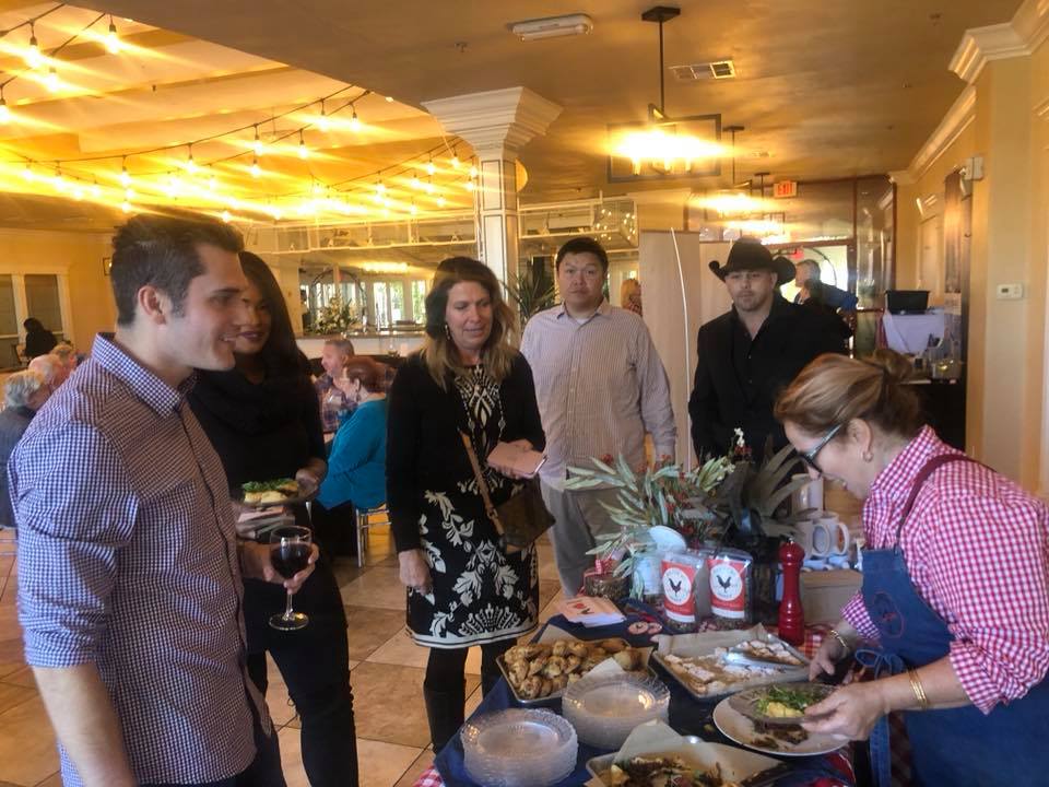 Attendees at the Restaurant Row Media Event at Lakeside Event Center