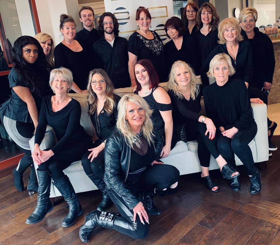 Image of the staff at The Salon at Lakeside, located at Lakeside Event Center