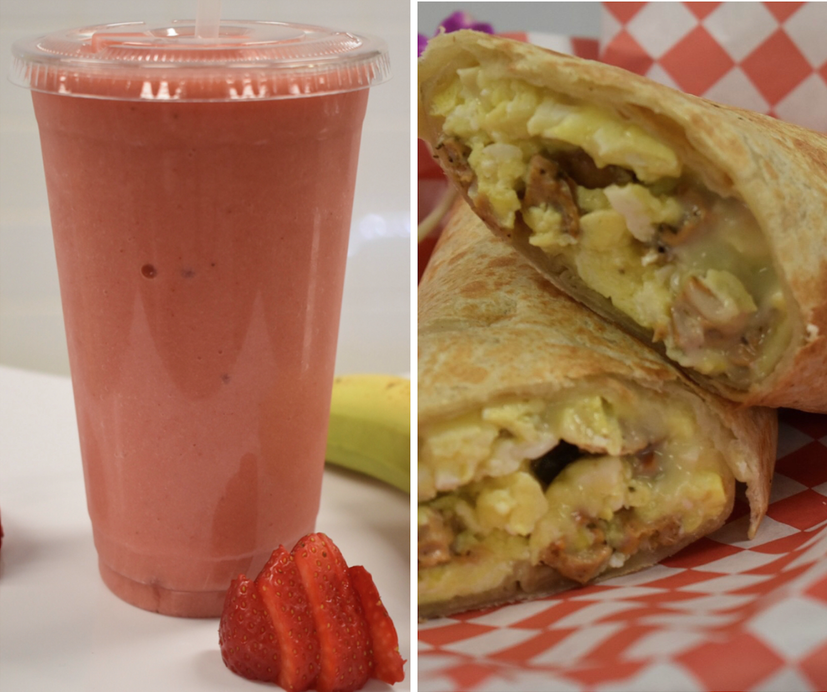 Smoothie and Burrito Special from Buena Vista Kitchen