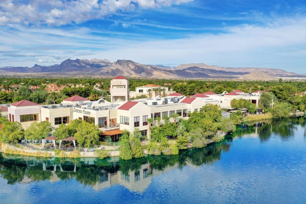 Aerial View of Lakeside Event Center