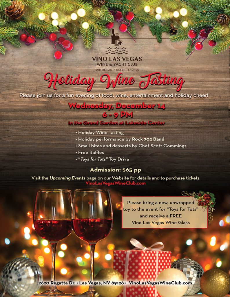 Holiday Wine Tasting at Lakeside Village